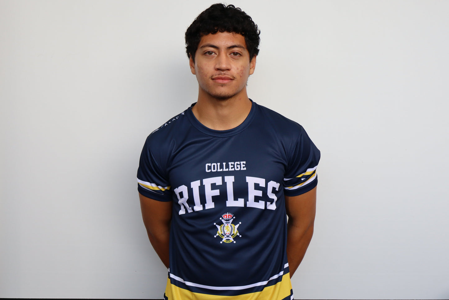 2025 Navy / Yellow Stripe Tee