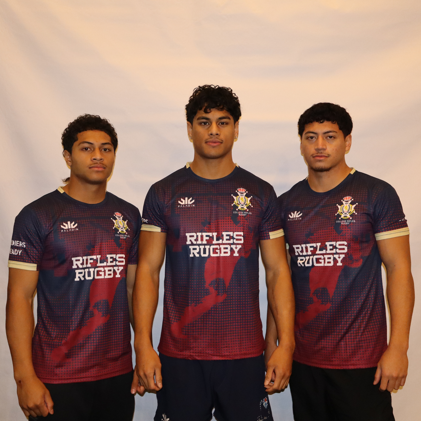 Maroon & Gold Rifles Rugby Tee