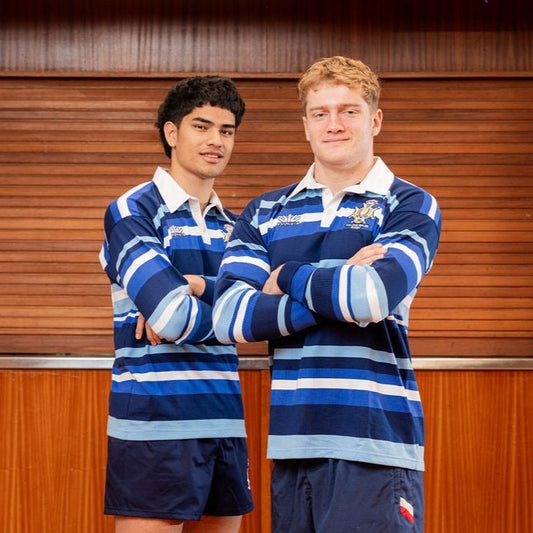 Blue Stripe Retro Jersey