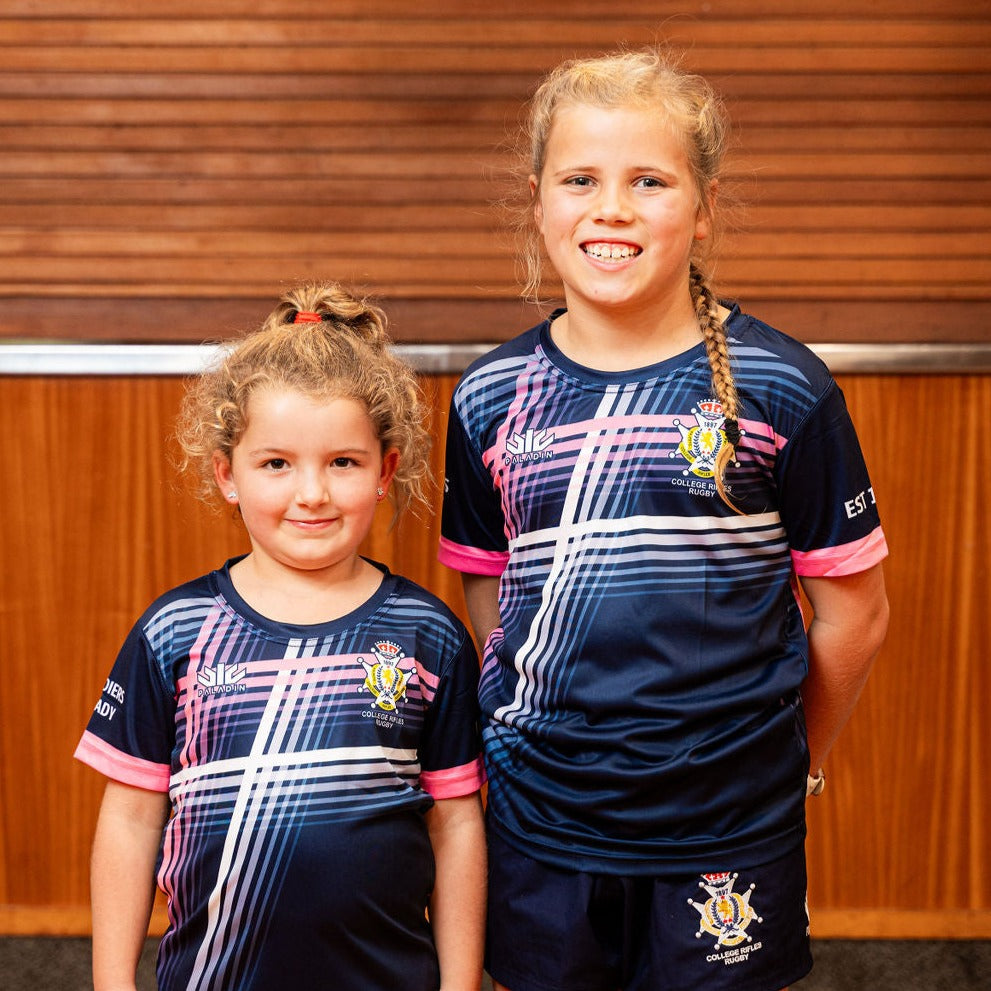 2024 Navy Blue & Pink Tee