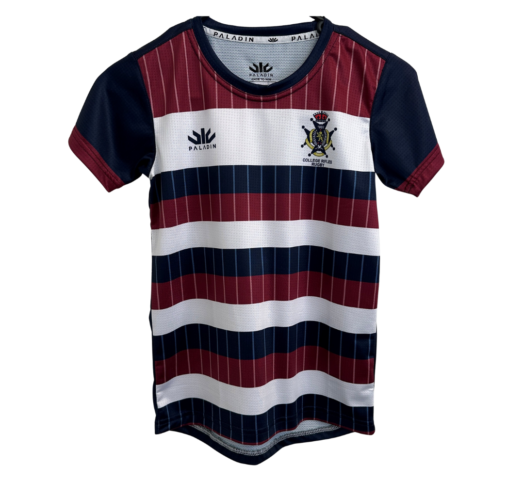 Junior Navy & Maroon Tee