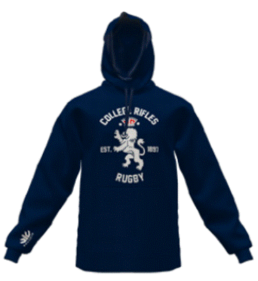 2023 Blue Hoodie with Lion Logo