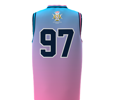 Pink Blue Gradient Singlet