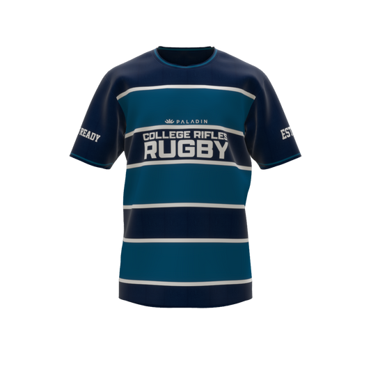 2025 Teal/Navy Striped Tee