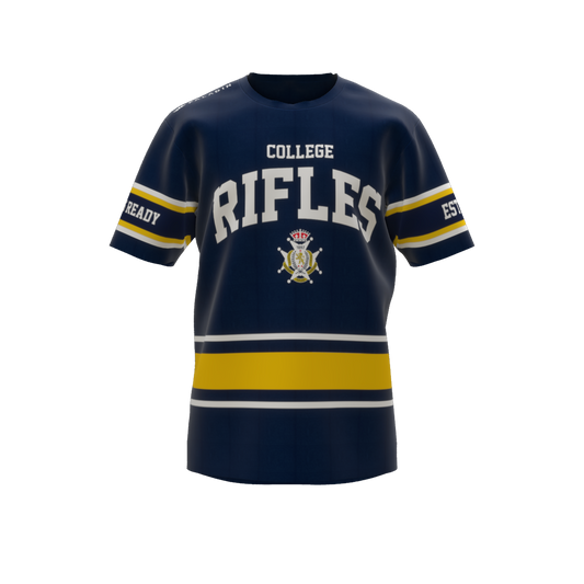 2025 Navy / Yellow Stripe Tee