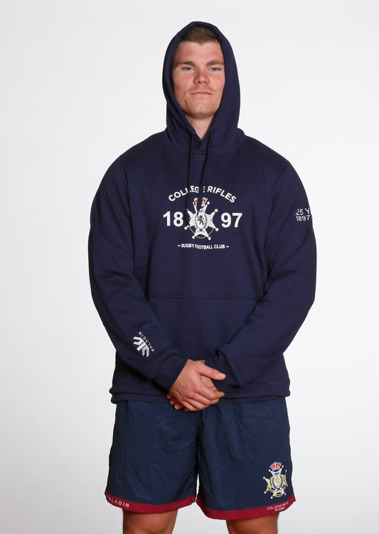 Navy Blue Hoodie (1897 Star Logo)